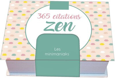 Minimaniak 365 citations zen - mini calendrier