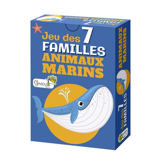 7 familles animaux marins