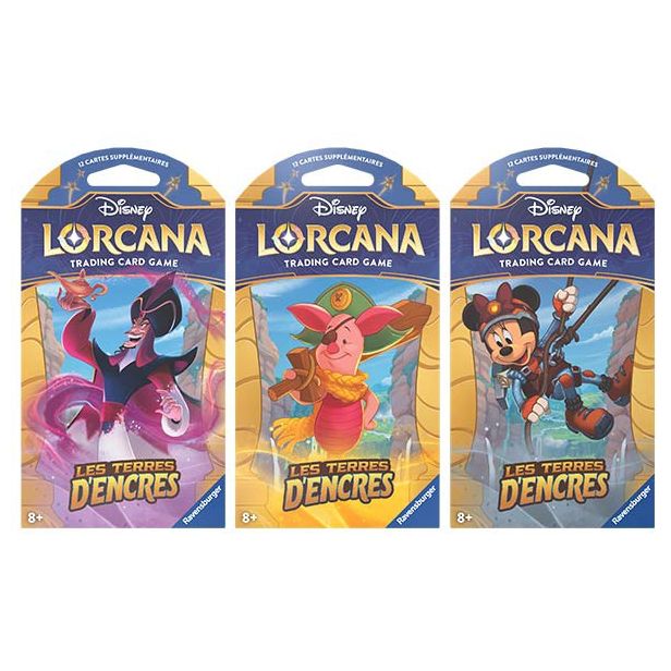 Lorcana Booster Disney Troisième Chapitre Les Terres d'Encres