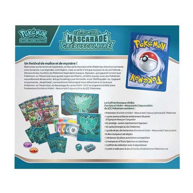 Coffret Dresseur d'Elite Pokémon Ecarlate et Violet 06