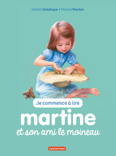 Martine et son ami le moineau