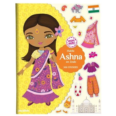 Minimiki - Stickers Habille Ashna en Inde