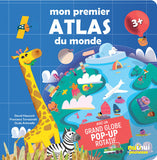 Mon premier atlas du monde - Avec un grand globe pop-up rotatif