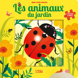 Les animaux du jardin - 5 puzzles, 9 pièces