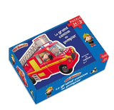 Puzzle - Le camion de pompier de Léon (24 pièces)