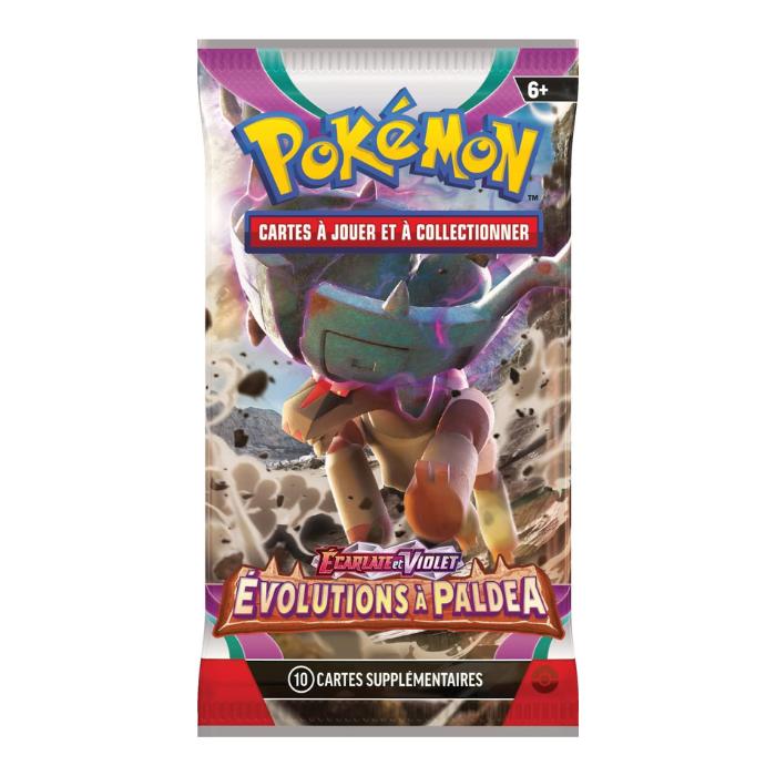 Pokémon Booster-Ecarlate et Violet-Evolutions à Paldéa (EV02).