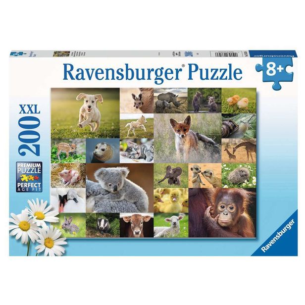 Puzzle pour enfants - 200 p XXL - Adorables bébés animaux