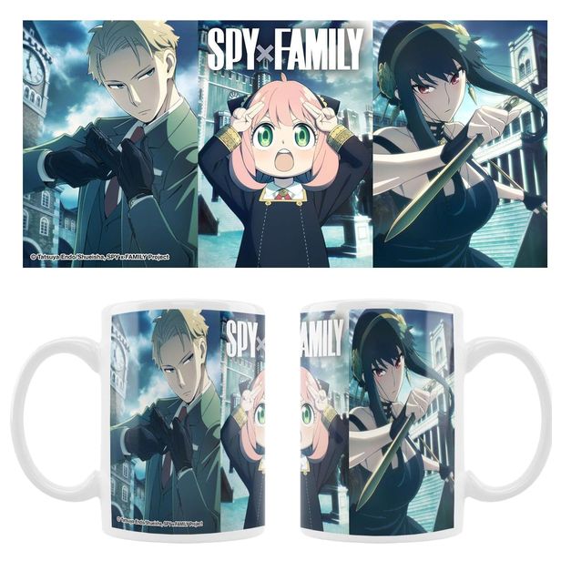 Spy x Family mug Loid & Anya & Yor