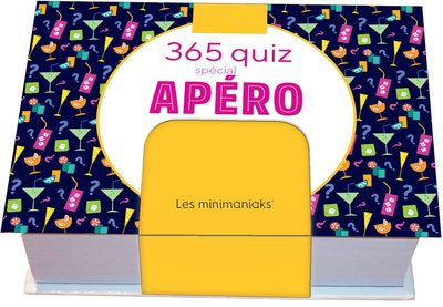 Minimaniak 365 quiz pour l'apéro - mini calendrier