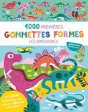 MES TOUT PREMIERS AUTOCOLLANTS - 1000 GOMMETTES FORMES - DINOSAURES