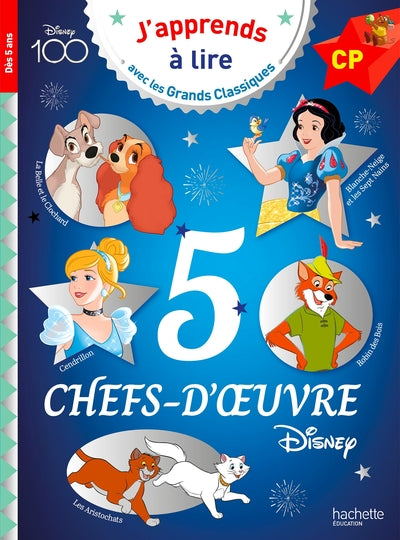 Disney -  5 chefs-d'oeuvre de Disney, Niveau CP