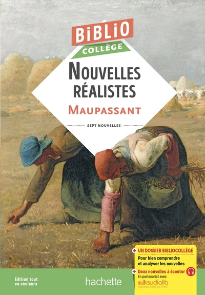 Bibliocollège - Nouvelles réalistes, Maupassant