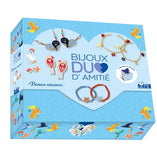 Bijoux duo d'amitié Beaux oiseaux - coffret avec accessoires