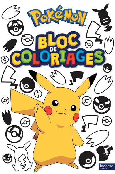 Pokémon - Bloc de coloriages