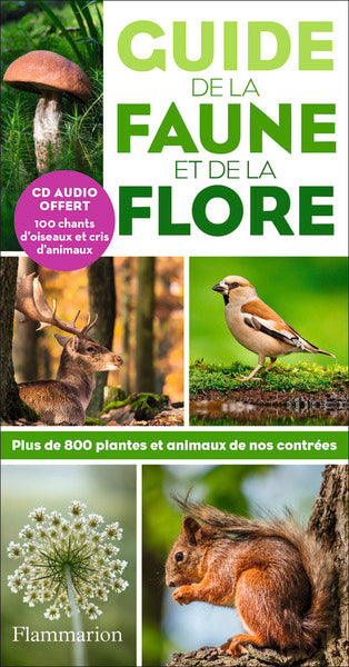 Guide de la faune et de la flore (+ CD)