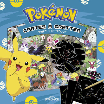 Pokémon - Cartes à gratter cherche-et-trouve à Galar