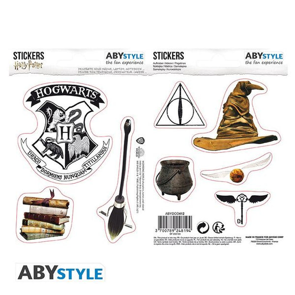 HARRY POTTER - Stickers - 16x11cm/ 2 planches - Objets Magiques