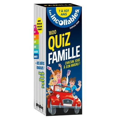 Les incollables - quiz famille - 7 à 107 ans