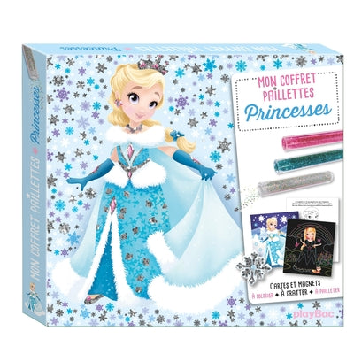 Mon coffret paillettes - Princesses