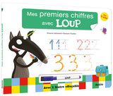 Livre ardoise loup - Mes premiers chiffres