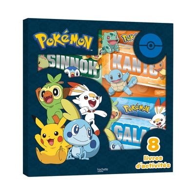 Pokémon -  Coffret 8 livres d'activités