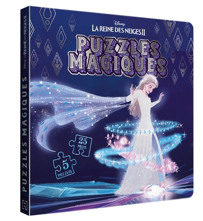 LA REINE DES NEIGES 2 - Puzzles Magiques - 5 puzzles 25 pièces - Disney