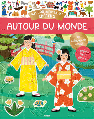 Mes 500 autocollants - Autour du monde