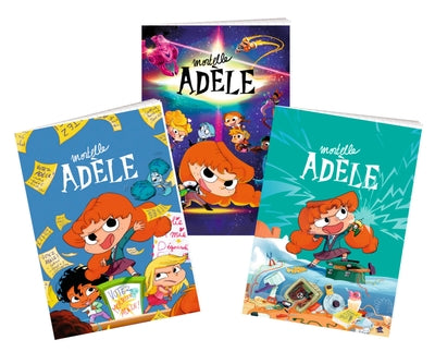 Lot de 3 cahiers Mortelle Adèle - Rentrée 2021