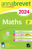 Annales du brevet Annabrevet 2024 Maths 3e