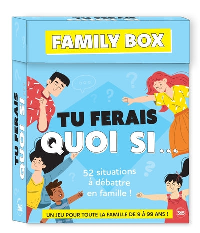 Family box - Tu ferais quoi si... - lanceur de discussion parent-enfant