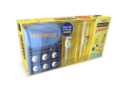 Coffret l'apéro pastis et pétanque NED