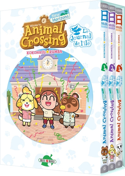 Animal Crossing - Le Journal de l'île - Coffret T01 A T03