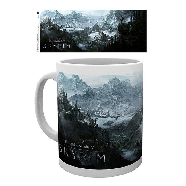 SKYRIM - Mug - 320 ml - Le monde de Skyrim