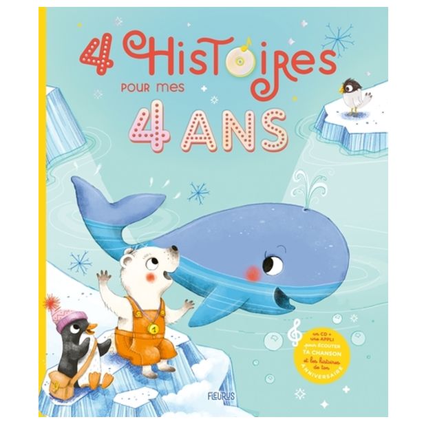 4 HISTOIRES POUR MES 4 ANS (+ CD)